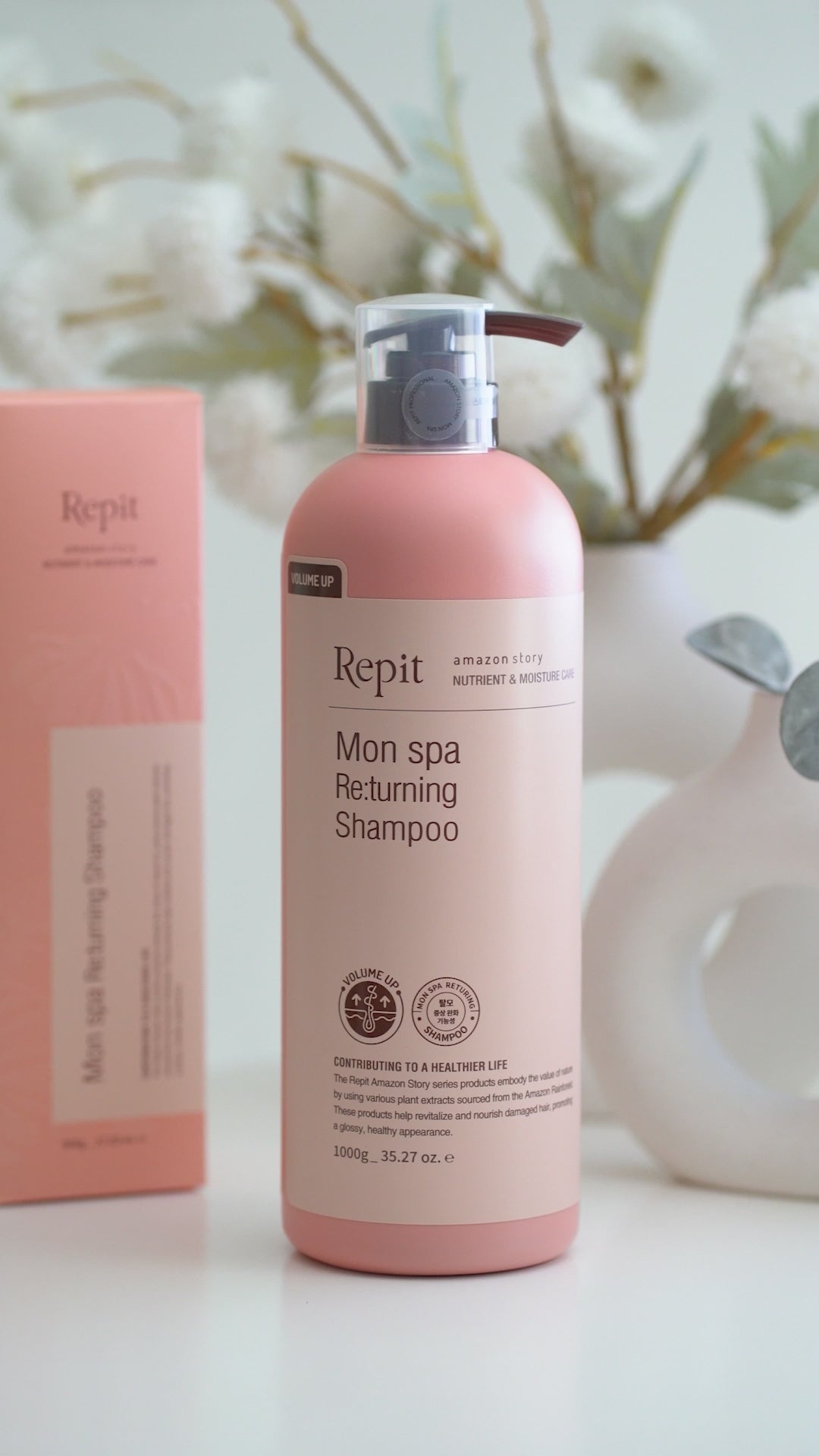 Mon Spa Returning Shampoo for Mothers 1000ml | Repit USA